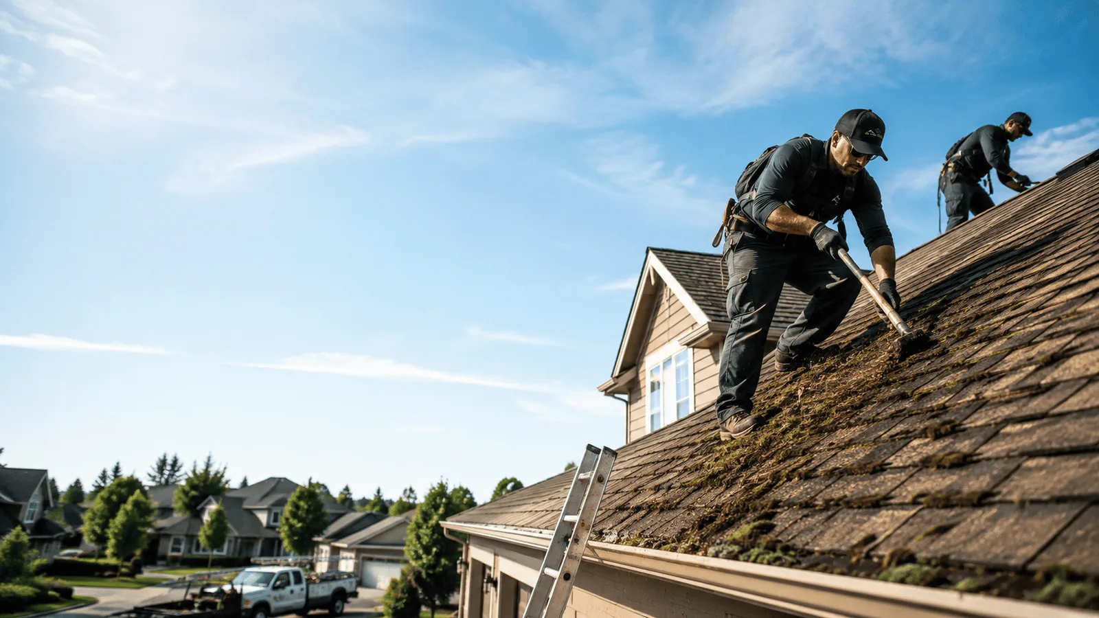 Roof Moss Removal in Morton, TX near me